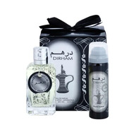 Ard Al Zaafaran Dirham Набор (парфюмерная вода 100&nbsp;мл + дезодорант-спрей 50&nbsp;мл)