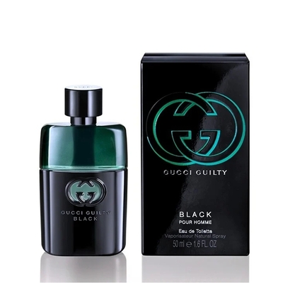 gucci guilty black pour homme eau de toilette spray for men