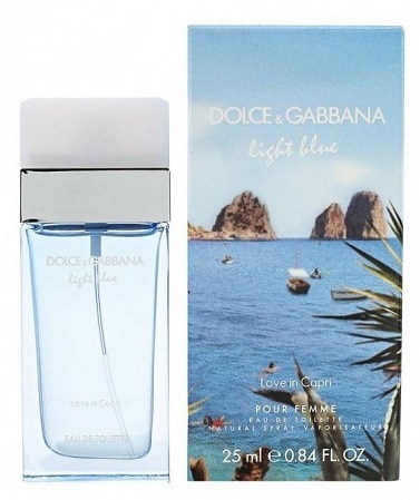 dolce gabbana light blue love in capri