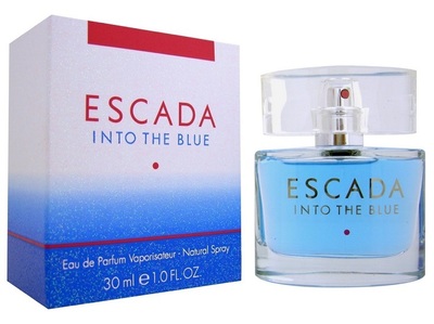 escada into the blue cena