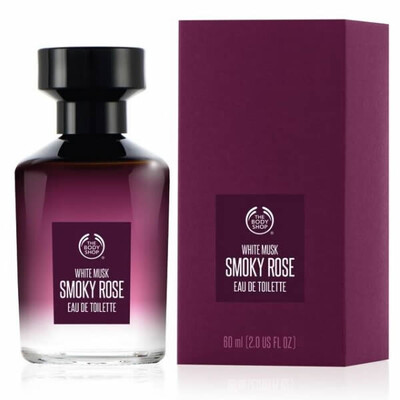 body shop white musk smoky rose perfume