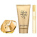 Paco Rabanne Lady Million Набор (парфюмерная вода 80 мл + парфюмерная вода 10 мл + лосьон для тела 100 мл) для женщин
