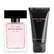 Narciso Rodriguez Musc Noir For Her Eau de Parfum Набор (парфюмерная вода 50 мл + лосьон для тела 50 мл) для женщин