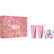 Versace Bright Crystal Набор (туалетная вода 50 мл + гель для душа 50 мл + лосьон для тела 50 мл) для женщин