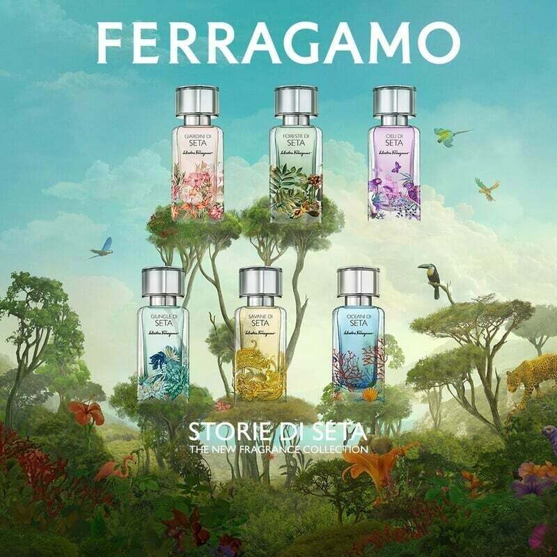 Salvatore ferragamo cieli di seta. Сальваторе Феррагамо сторие ди сета.