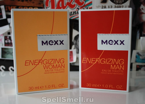 Энергичный летний дуэт - MEXX Energizing Man и Energizing Woman