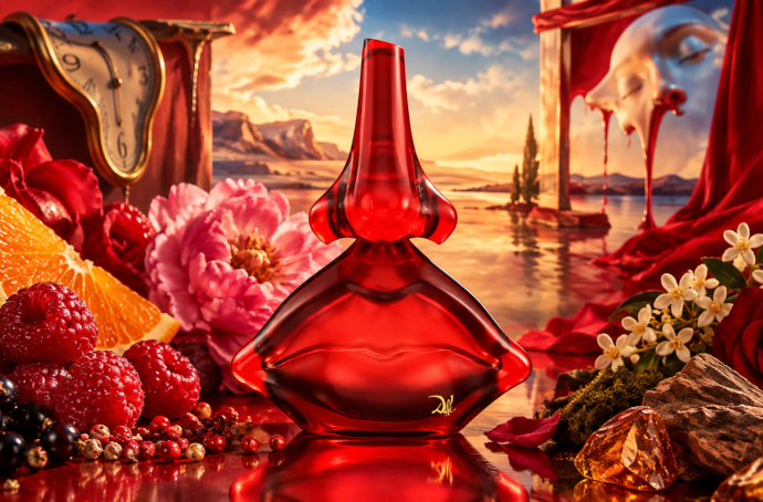 Salvador Dali Crazy Red: красный - страстный и опасный!