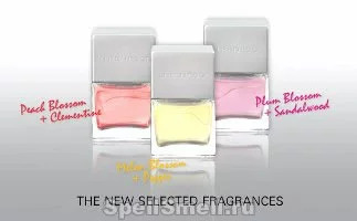 Strenesse Peach Blossom and Clementine, Plum Blossom and Sandalwood, Melon Blossom and Pepper