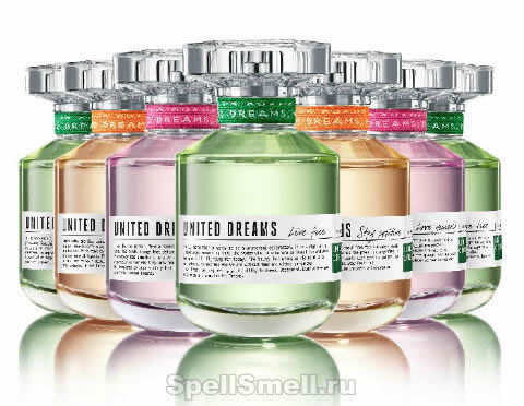 Счастье и радость в каждой капле новых ароматов от Benetton