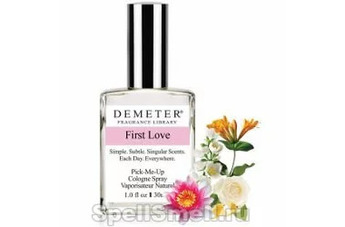 First Love - первая любовь с цветочным ароматом от Demeter Fragrance