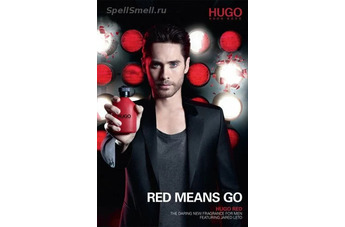 Мужской портрет в красных тонах - Hugo Boss Hugo Red