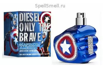 Капитан Америка обзавелся собственным ароматом — Diesel Only The Brave Captain America