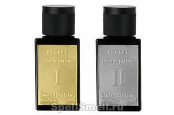 Нишевая линия Korres - новый элегантный дуэт Eau de Parfum I & II