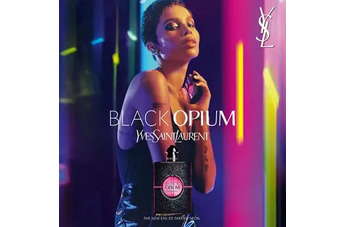 Стразы на байкерской косухе: Black Opium от Yves Saint Laurent продолжает удивлять
