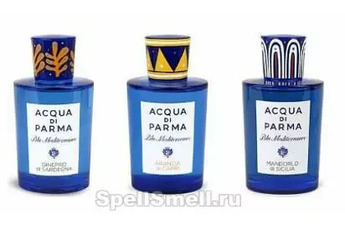 Лимитированый тираж средиземноморской коллекции Blu Mediterraneo от Acqua di Parma