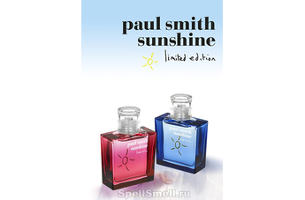 Sunshine for Men 2014 and Sunshine for Women 2014 — новый летний дуэт ‎от Paul Smith