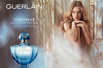 Продолжение восточной легенды - Наталья Водянова в рекламной кампании Guerlain Shalimar Souffle de Parfum