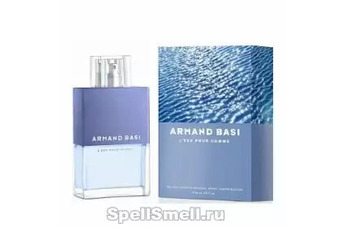 Armand Basi L Eau Pour Homme — морская свежесть с древесным аккордом