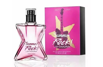 Летнее лакомство от Шакиры: гламурный парфюм Sweet Candy из коллекции Summer Rock!