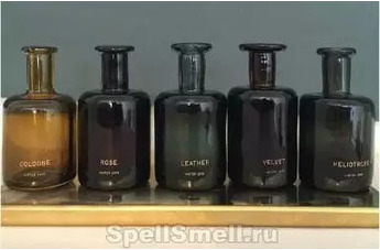 Cologne, Rose, Velvet, Leather и Heliotrope: дебютный нишевый парфюм-квинтет от Perfumer H
