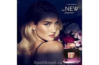 Роузи Хантингтон-Уайтли в рекламной кампании аромата Rose Nuit