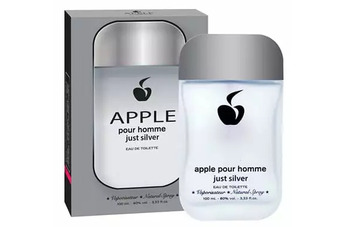 Apple Parfums Apple Just Silver, Apple Parfums Apple Simply Me: яблоки на снегу