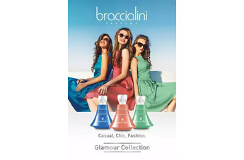 Три цвета гламура: Glamour Collection - эксклюзивная коллекция женственных ароматов от бренда Braccialini