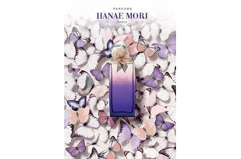 Hanae Mori Purple Butterfly – бабочка присела на мою ладонь