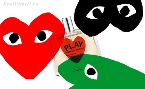 «Разноцветные» ароматы Comme des Garcons - Red Play, Black Play и Green Play