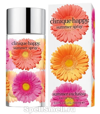 Непревзойденный летний парфюм Clinique Happy Summer Spray 2015