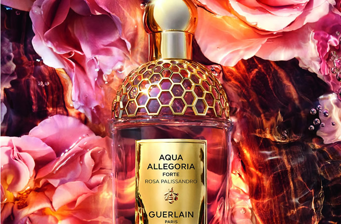 Роскошный букет роз от Guerlain Aqua Allegoria Forte Rosa Palissandro