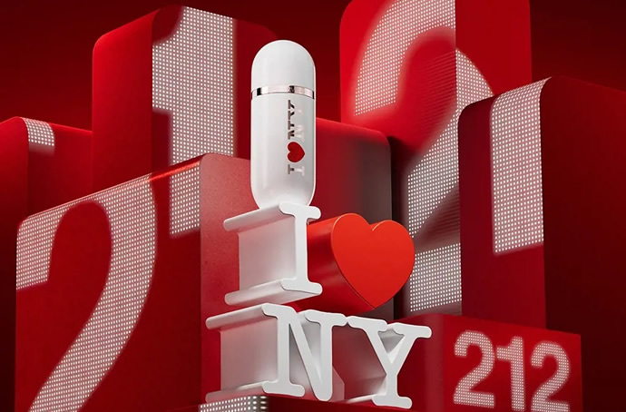 Carolina Herrera 212 VIP Rose I Love NY: с любовью к Нью-Йорку