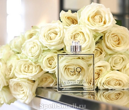 White Rose & Lemon Leaves — аромат белой свадебной розы Норма Джин ‎
