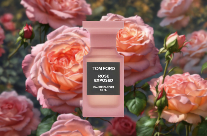 Tom Ford Rose Exposed готовит букет роз