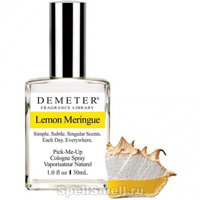 Demeter Fragrance Lemon Meringue - свежесть лимона и сладость безе
