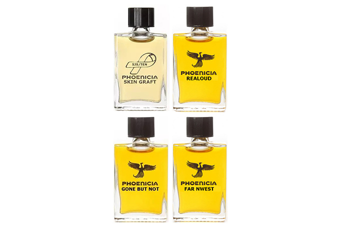 Мистическая коллекция Phoenicia Perfumes - Skin Graft, Realoud, Gone But Not и Far NWest