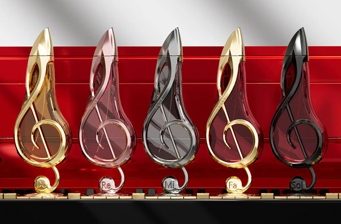 Oscar London разыгрывает ольфакторные мелодии по нотам