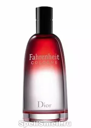 Christian Dior Fahrenheit Cologne: цитрусовые и пряности