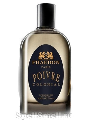 Phaedon Poivre Colonial — бодрящий аромат лесных деревьев