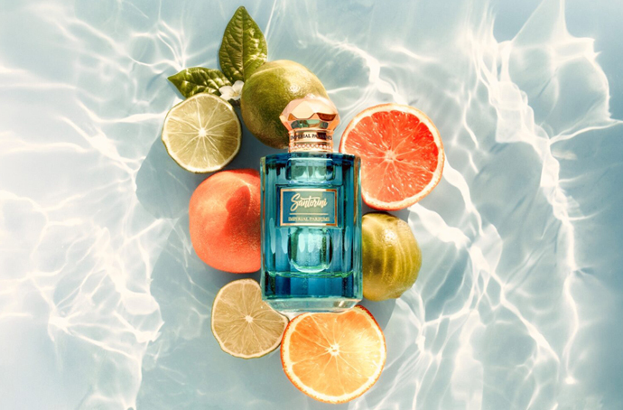 Imperial Parfums Santorini: добро пожаловать на Санторини