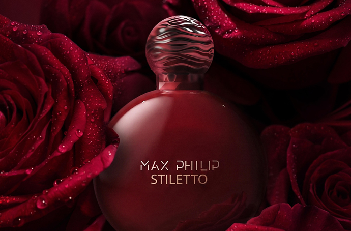 Max Philip Stiletto: лепестки розы с вишневым соком