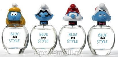 Ароматы любимых героев - Smurfs Blue Style и Smerfette Blue Bagic