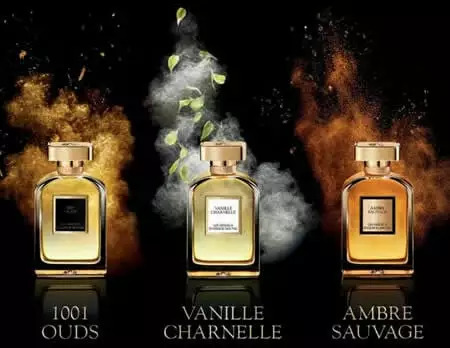 Линия Annick Goutal: парфюм-трио драгоценных абсолютов Vanille Charnelle, Ambre Sauvage и 1001 Ouds