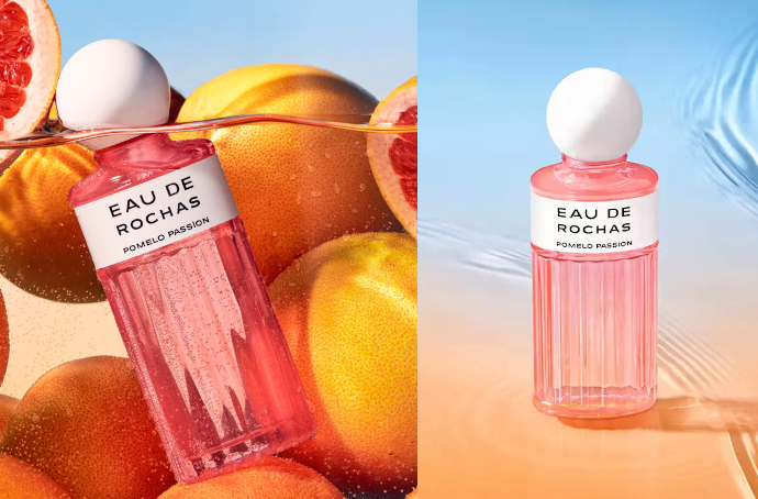 Eau de Rochas Pomelo Passion: дольки цитрусов в лепестках роз