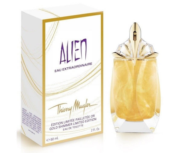 Золотистое сияние для вашей кожи - парфюм Alien Eau Extraordinaire в новой версии Gold ‎Shimmer