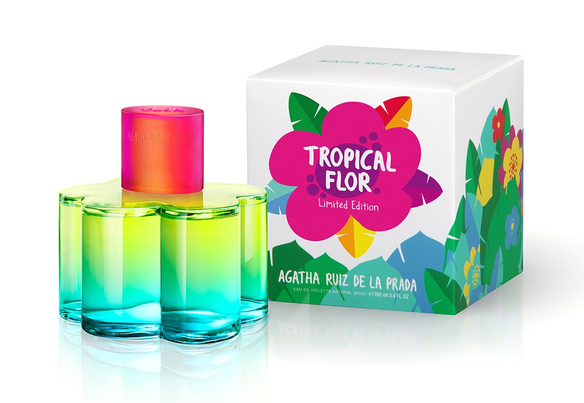 Tropical Flor — цветочно-фруктовая палитра в экзотичном стиле