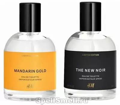 Mandarin Gold и The New Noir: два женских имиджа в интерпретации бренда HM Perfumes