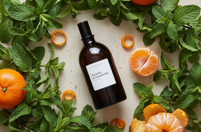 100BON L Atelier Menthe Mandarine: идеальный флакон для новогодних праздников