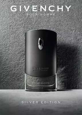 «Серебряное» издание Givenchy Pour Homme: аромат для сильных мужчин