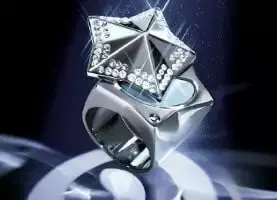 Подарочное колечко с твердыми духами Thierry Mugler Angel